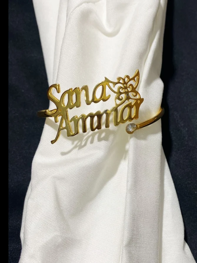 Customize Name Bangle for Girls - Image 2