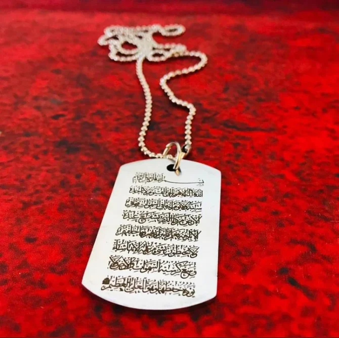 Tag Locket with chain - Image 2