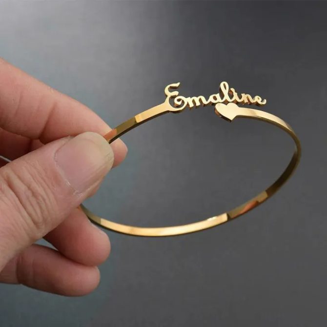 Customized Name Bangle - Image 4