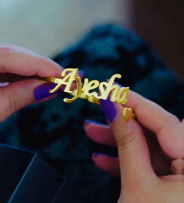 Customized Name Bangle - Image 2