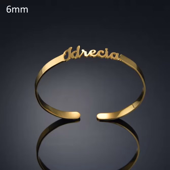 Customized Name Bangle - Image 2