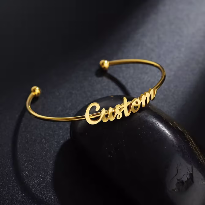Customized Name Bangle