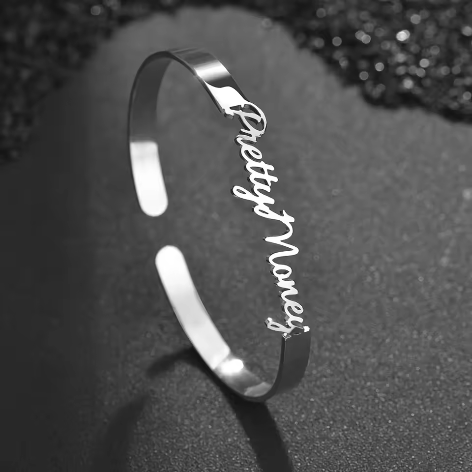 Customized Name Bangle - Image 3