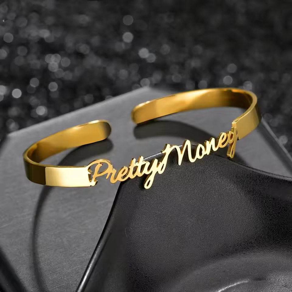 Customized Name Bangle